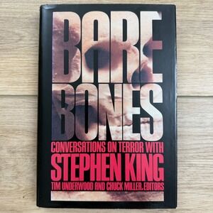 Bare Bones Conversations on Terror‎ with Stephen King Horror Book on Writing BCE